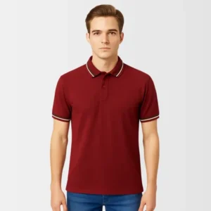 Men’s SAP Cotton Matty T-Shirt Maroon | Heavy 180 GSM Cotton