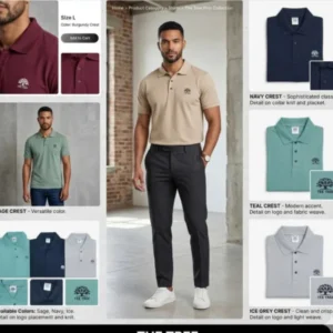 Sap Matty Half Sleeves Men's Collar Tshirt | M, L,XL