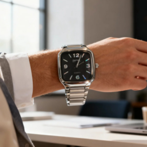 Zaptoe Round Analog Wrist Watch