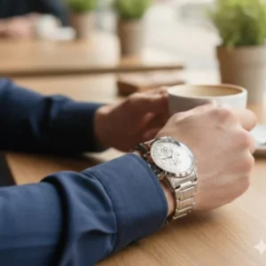 Zaptoe Round Analog Wrist Watch