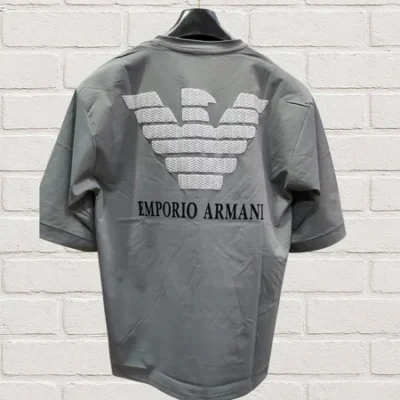 Emporio Armani Inspired Printed Casual T-Shirt for Men