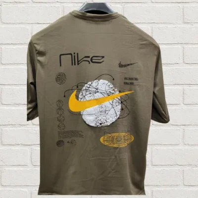 Nike Inspired Graphic Printed Casual T-Shirt for Men