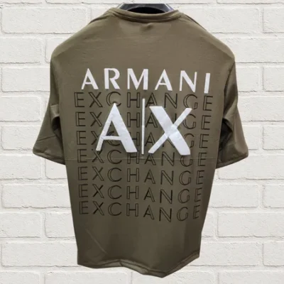 Armani Exchange Inspired Printed Casual T-Shirt for Men