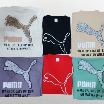 Puma Inspired Graphic Printed Casual T-Shirt for Men